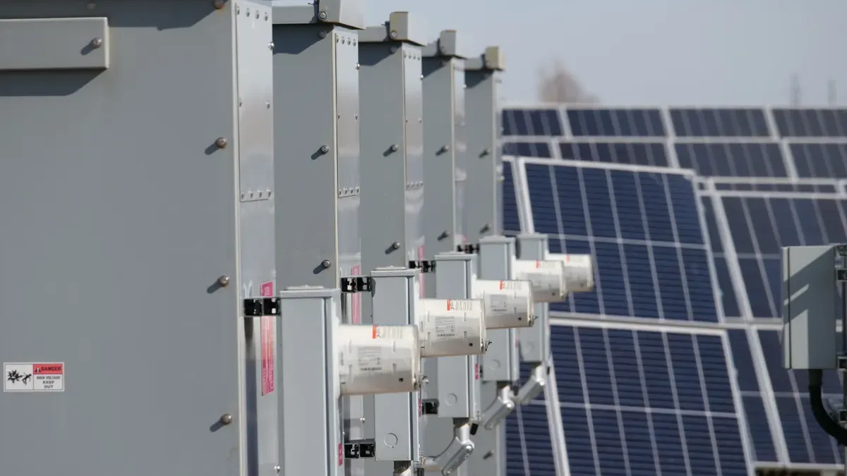 Grid Stabilization in a Solar Storage System