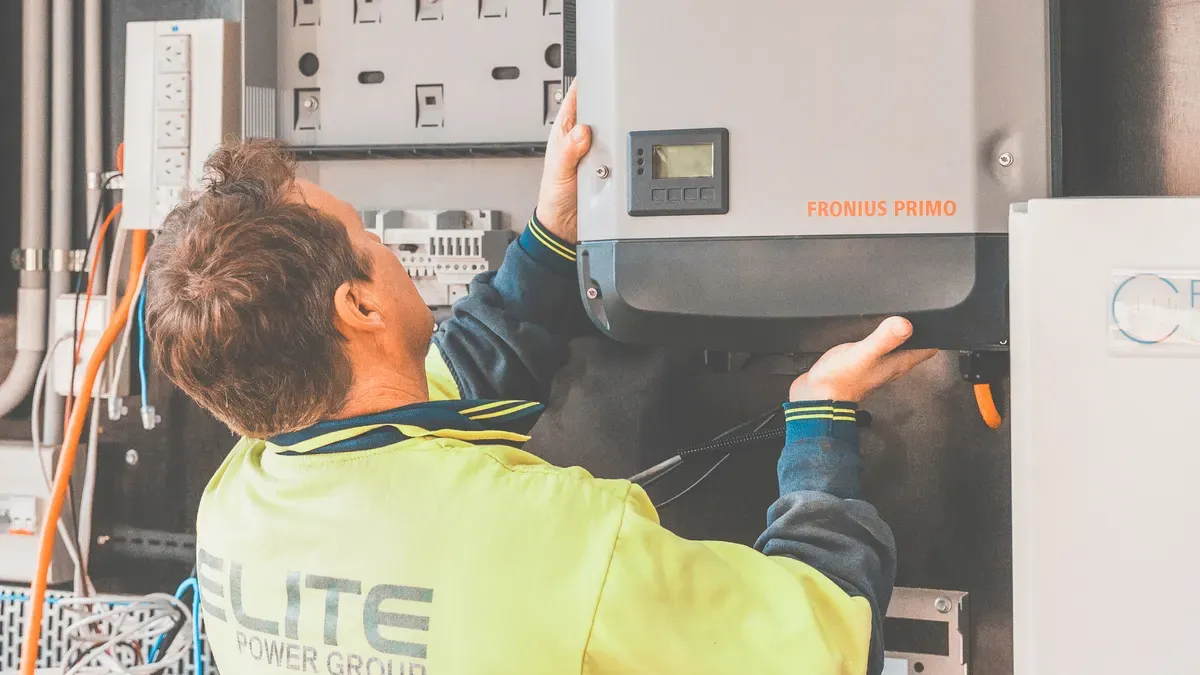 Power Coordination in Integrated Solar Storage Systems