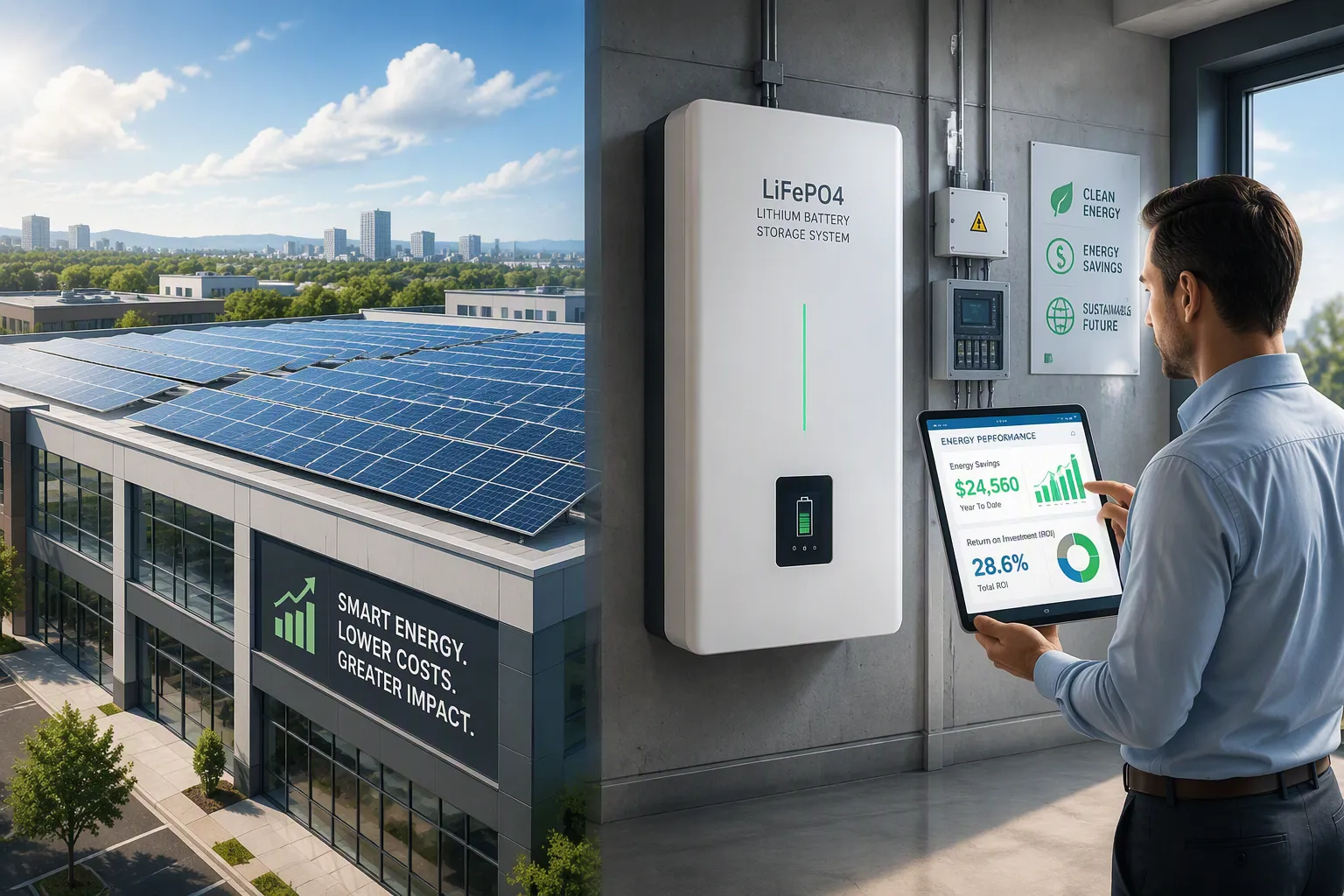 Cost-Effectiveness and ROI of Solar and Battery Storage