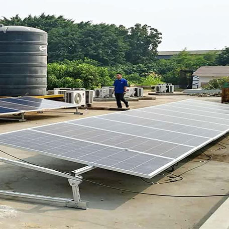 30 kW netzunabhängiges Solarstromsystem in Jakarta, Indonesien