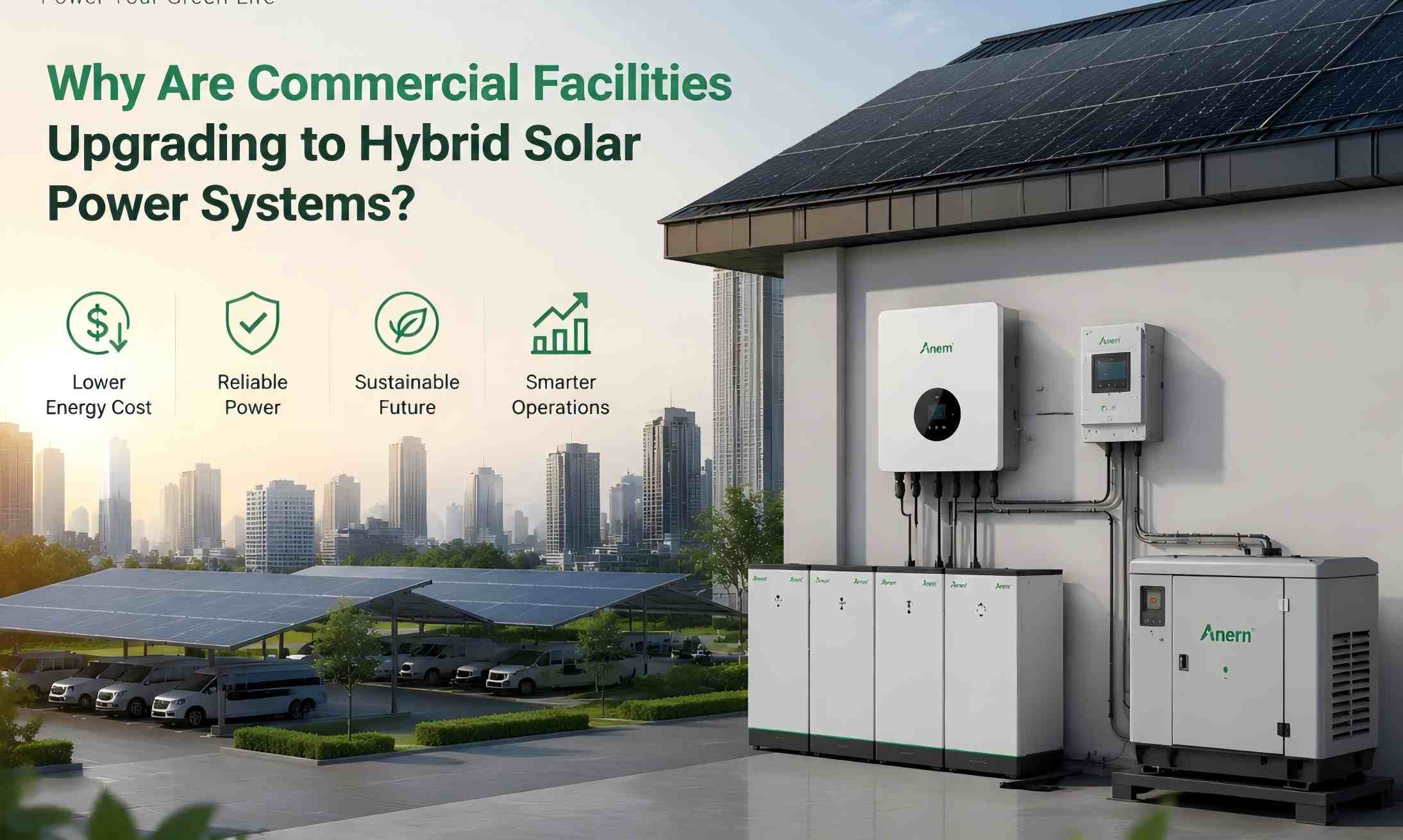 Warum rüsten Gewerbebetriebe auf hybride Solarenergiesysteme um?