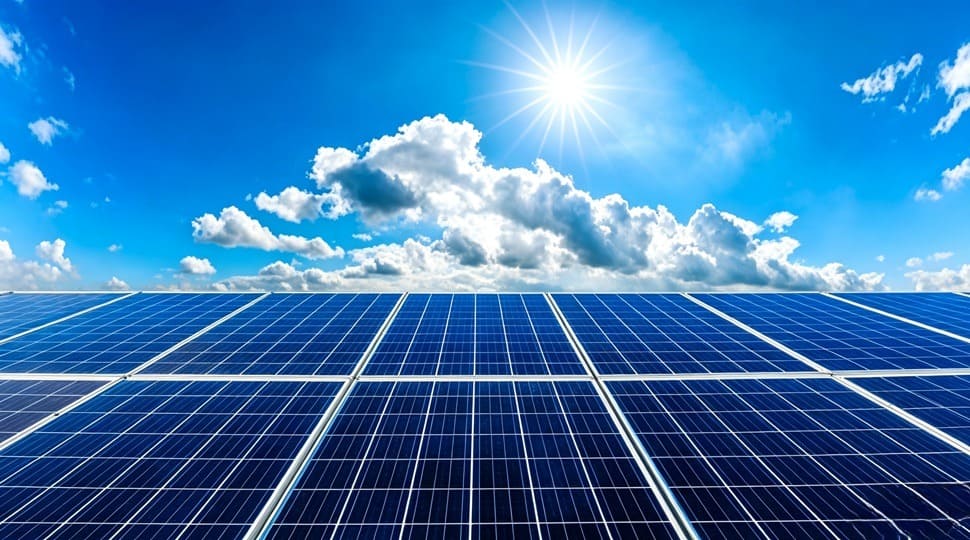 Industrial photovoltaic power panel
