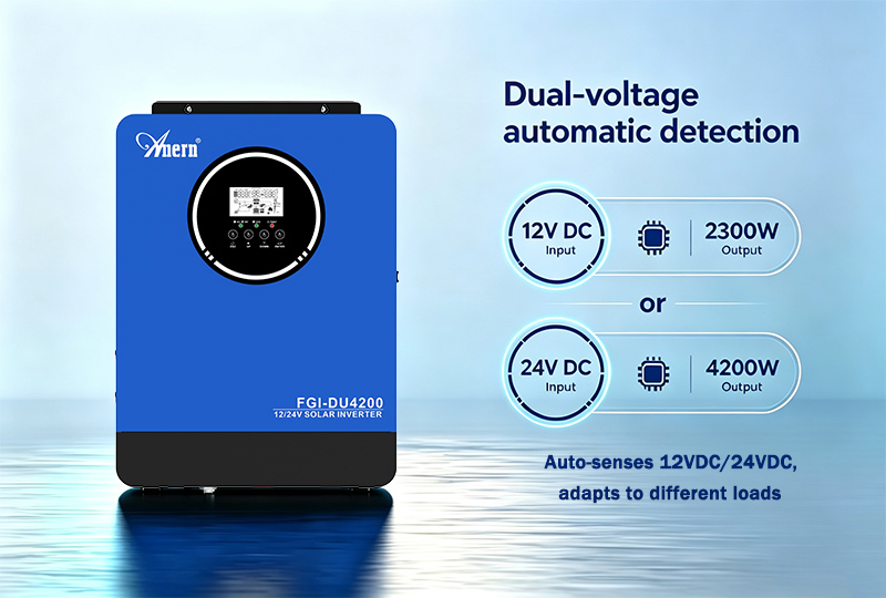 Dualvoltage automatic detection
